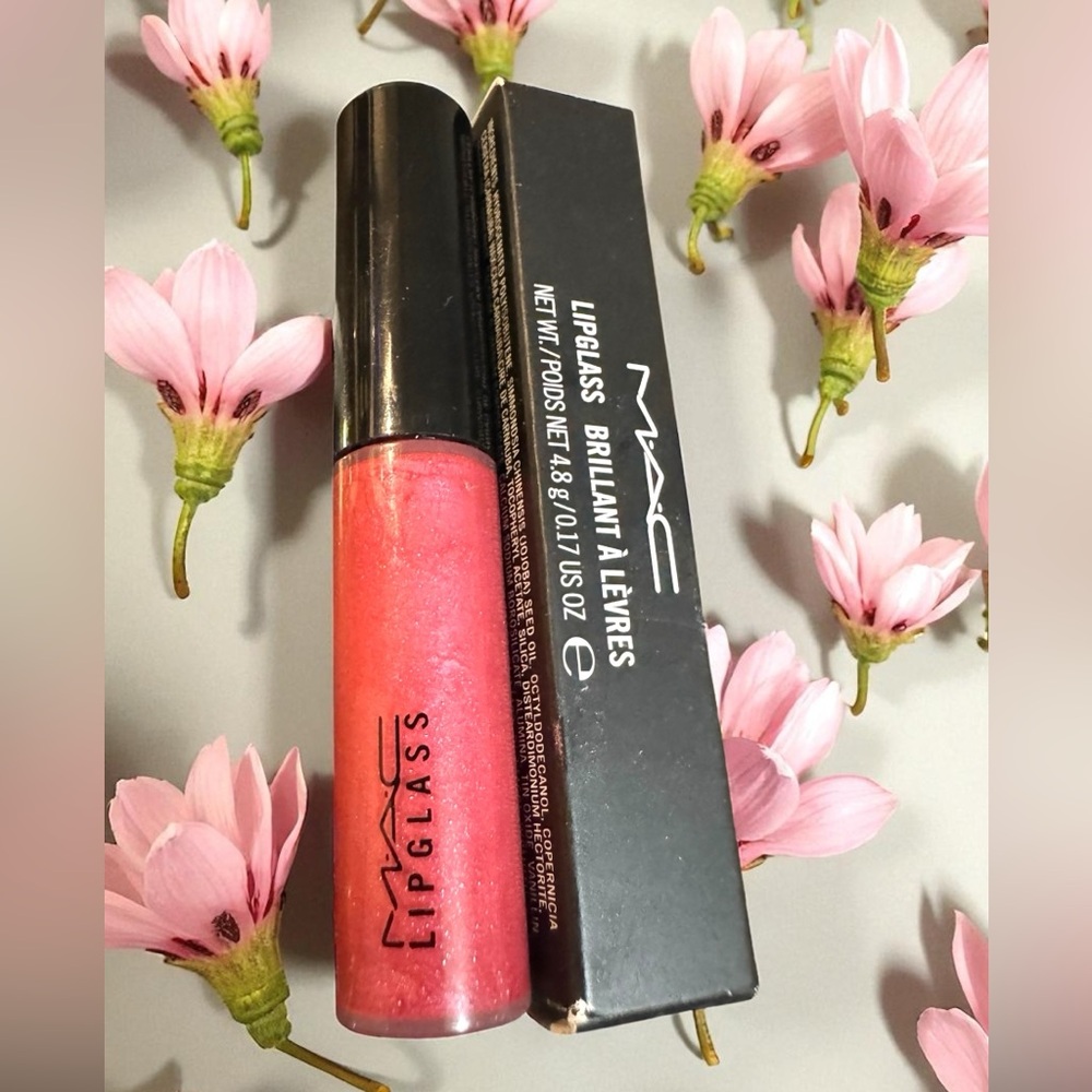 MAC STRAWBERRY BLONDE LIPGLASS. LIMITED EDITION. NEW IN BOX. - Picture 9 of 11